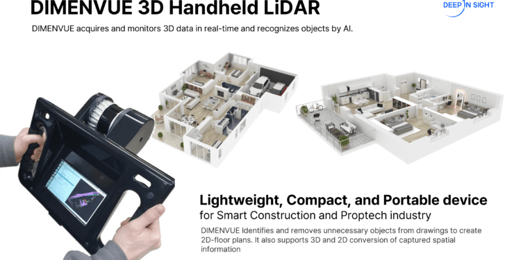 Deep-In-Sight Showcases Innovative AI-based 3D Solutions for Construction and PropTech at CES 2024