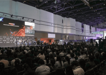Photo of the event atmosphere of the Techsauce Global Summit 2024