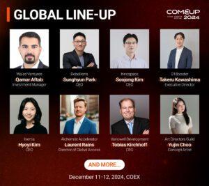 [Attachment] COMEUP 2024 Key Global Speaker Lineup