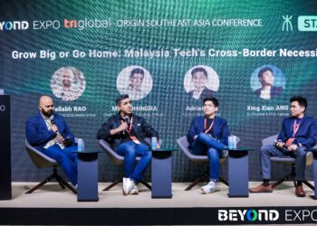 Vallabh Rao, Director of beSUCCESS Media; Milan Dhingra, Chief Product & Technology Officer, Teleport; Adrian Hia, Partner, Kairous Capital; Ang Xing Xian, Co-Founder & CEO, Capbay.
