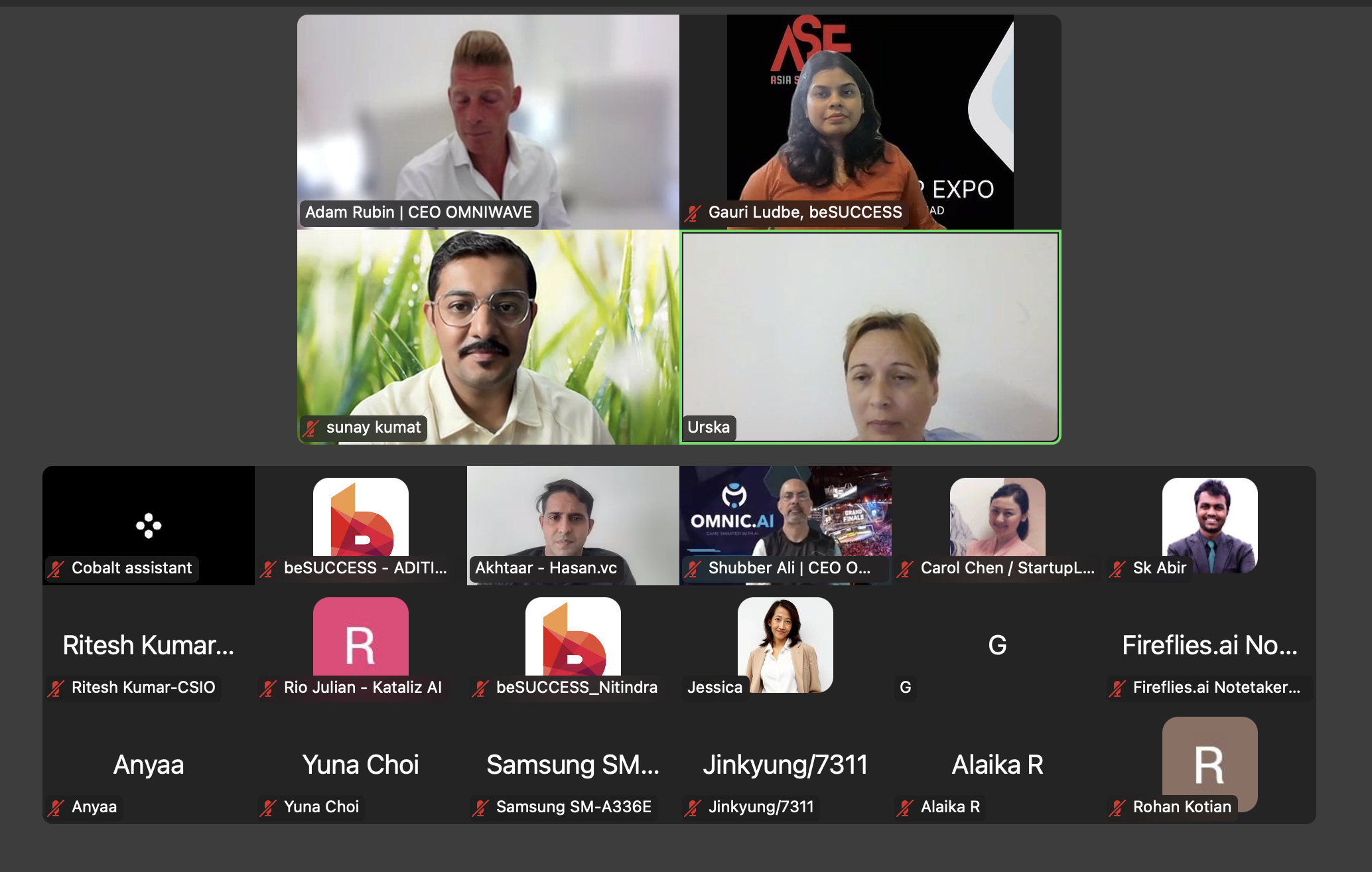 Startup Pitches - ASE june 2025